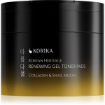 KORIKA Korean Heritage Collagen & Snail Mucin Renewing Gel Toner Pads taastavad geeljad toniseerimispadjad 70 tk