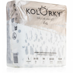 Kolorky Deluxe Velvet Dots &uuml;hekordselt kasutatavad &ouml;kom&auml;hkmed suurus L 8-13 kg 19 tk