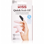 KISS Quick Soak-Off Remover Caps komplekt k&uuml;&uuml;ntele 30 tk