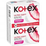 Kotex Ultra Soft Super H&uuml;gieenisidemed 16 tk