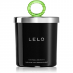 Lelo Flickering Touch Massage Candle massaažik&uuml;&uuml;nal Snow Pear & Cedarwood 150 g