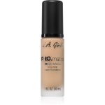 L.A. Girl Cosmetics PRO. Matte Kauap&uuml;siv jumestuskreem mati efektiga varjund 676 Light Tan 30 ml