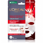 L&rsquo;Or&eacute;al Paris Revitalift Laser X3 Lehtmask vananemisvastase toimega 28 g