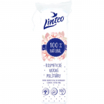 Linteo Natural Cotton Pads vatipadjad 100 tk