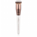 Luvia Cosmetics Prime Vegan Blurring Buffer Jumestuskreemi- ja puudripintsel 115 (Pearl White / Metallic Coffee Brown) 1 tk