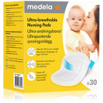 Medela Ultra-breathable Nursing Pads &uuml;hekordsed rinnapadjad &auml;&auml;rmiselt hingav 30 tk