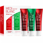 MEDIBLANC Dental Care White Time Set Hambahoolduskomplekt p&auml;rlvalgete hammaste saavutamiseks 3x100 ml