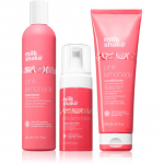 milk_shake&reg; Pink Lemonade Set komplekt blondidele ja triibutatud juustele