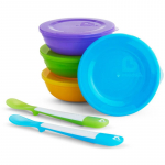 Munchkin Love-a-Bowls s&ouml;&ouml;giriistade komplekt lastele 6 m+ 1 tk