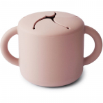Mushie Baby Snack Cup Tass einestamiseks Blush 1 tk