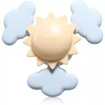 Mushie Sunshine Suction Spinner Toy aktiveeriv m&auml;nguasi lastele 10m+ 1 tk