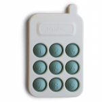 Mushie Pop-It Phone aktiveeriv m&auml;nguasi lastele Cambridge Blue 10m+ 1 tk