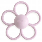 Mushie Rattle Teether Toy n&auml;rimism&auml;nguasi k&otilde;ristiga Soft Lilac 1 tk