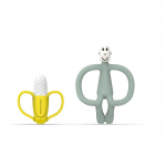 Matchstick Monkey Banana Soother & Monkey Teether Kinkekomplekt lastele