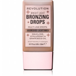 Revolution Bright Light Bronzing Drops Vedel p&auml;ikesepuuder varjund Bronze Scorched 23 ml