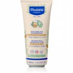 Mustela Detangling & Nourishing Laste&scaron;ampoon kammimise kergendamiseks 200 ml
