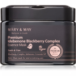 Mary&May Premium Idebenone Blackberry Complex Essence Mask Niisutav n&auml;o lehtmask pinguldava toimega suur pakk 20 tk