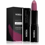 NOBEA Day-to-Day Matte Lipstick Matt huulepulk varjund Plum purple #M15 3 g
