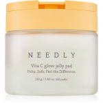 NEEDLY Vita C Glow Jelly Pad Puhastusk&auml;snad s&auml;ra andva efektiga C-vitamiiniga 60 tk