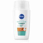 NIVEA Derma Skin Clear Kerge kaitsev vedelik SPF 50+ 40 ml