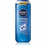 NIVEA MEN Strong Power &Scaron;ampoon juuksejuurte tugevdamiseks ja juuksekasvu parandamiseks 500 ml
