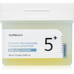 Numbuzin No. 5 Glutathione Vitamin Concentrated Toner Pad toniseerivad padjad s&auml;ra andmiseks ja niisutamiseks 70 tk