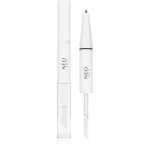 NEO MAKE UP Intense Serum 2in1 Lipliner & Lipgloss huulepliiats ja huulel&auml;ige varjund 01 Bold Red 1 tk