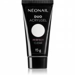 NEONAIL Duo Acrylgel Perfect Clear Geel geel- ja akr&uuml;&uuml;lk&uuml;&uuml;nte jaoks varjund Perfect Clear 15 g