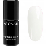NEONAIL Top Milky Effect Geelpealislakk varjund Creamy 7.2 ml