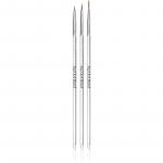 NEONAIL Nail Art Brushes Pintslikomplekt k&uuml;&uuml;ntele 3 tk