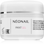NEONAIL Paint Gel White Rose Geel geel- ja akr&uuml;&uuml;lk&uuml;&uuml;nte jaoks 5 ml