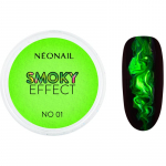 NEONAIL Effect Smoky Puuder k&uuml;&uuml;ntele varjund No. 1 Green 2 g