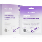 Notino Anti-Aging Bio-Cellulose Face Mask with Retinol Lehtmaskide komplekt kortsudevastase toimega