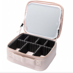 Notino Beauty Box With LED Mirror Meigikarp LED-peegliga Pink 1 tk