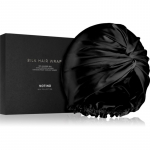 Notino Silk Collection Hair wrap siidist turban juustele Black 1 tk