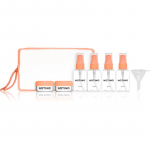 Notino Travel Collection Travel Bottle Set korduvkasutatavad reisipudelid Peach