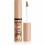 NYX Professional Makeup Butter Gloss Bling Huulel&auml;ige s&auml;delev varjund 01 Bring The Bling 8 ml