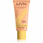 NYX Professional Makeup Buttermelt Glaze Tooniv ja s&auml;ra andev vedelik SPF 30 varjund 01 Whipped Butta 30 ml