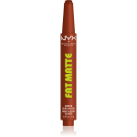 NYX Professional Makeup Fat Matte Huulepalsam matistava efektiga Beary Nude 2 g
