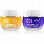 Olay Vitamin C Brighten & Glow komplekt intensiivseks niisutamiseks