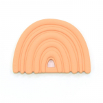 O.B Designs Rainbow Teether n&auml;rimism&auml;nguasi Peach 3m+ 1 tk