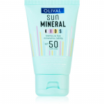Olival Sun Mineral Kids P&auml;ikesekaitse lastele n&auml;ole ja kehale SPF 50 50 ml