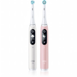 Oral-B iO6 Elektrihambahari DUO White & Pink Sand 2 tk