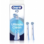 Oral-B iO Ultimate Clean Hambaharja varuharjapead White 2 tk