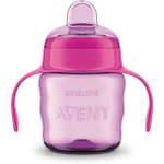 Philips Avent Classic SCF551/03 6 m+ Tass k&auml;epidemetega Pink 200 ml