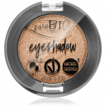 puroBIO Cosmetics Compact Eyeshadows Lauv&auml;rv varjund 01 Sparkling Wine 2,5 g
