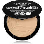 puroBIO Cosmetics Compact Foundation Kompaktne puuder-jumestuskreem SPF 10 varjund 01 9 g