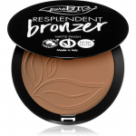puroBIO Cosmetics Resplendent P&auml;ikesepuuder mati efektiga varjund 01 Pale brown 9 g