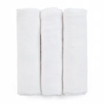 Petite&Mars Moussy riidest m&auml;hkmed Total White 68 x 68 cm 3 tk