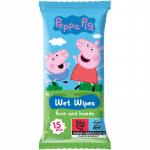 Peppa Pig Wet Wipes Niisked salvr&auml;tikud lastele 15 tk